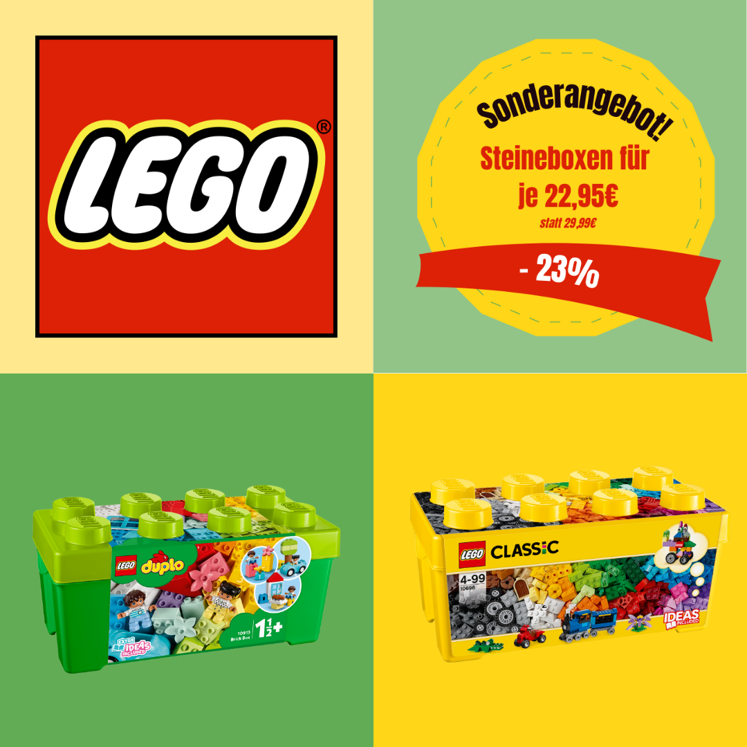LEGO Steineboxen Angebot 2022 bei Spielzeugwelten.de