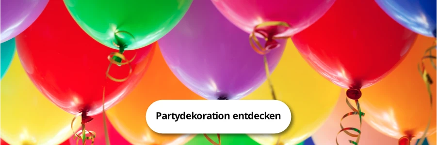 Partydeko für Kindergeburtstage bei Spielzeugwelten.de