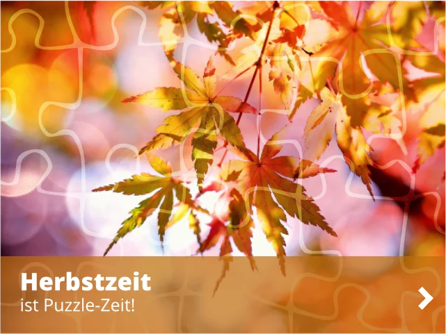 Herbstzeit ist Puzzlezeit bei Spielzeugwelten.de