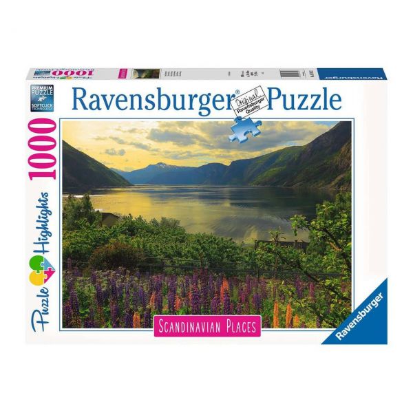 RAVENSBURGER 16743 - Puzzle - Fjord in Norwegen, 1000 Teile