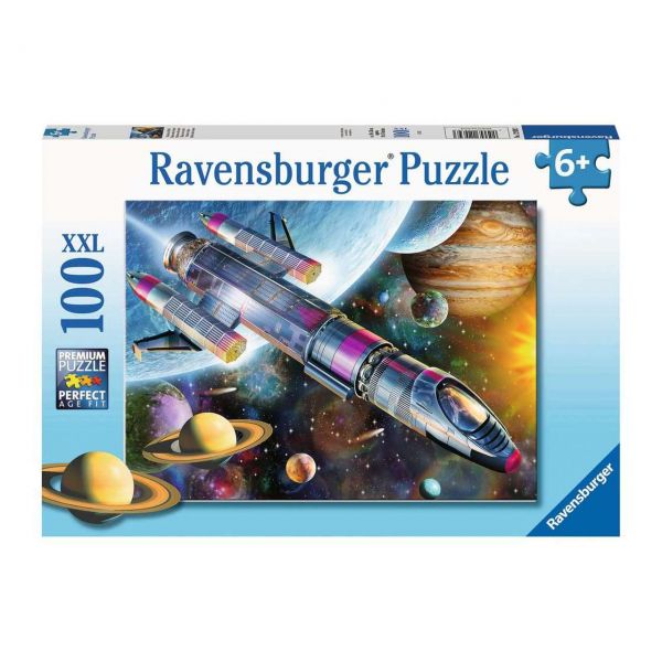 RAVENSBURGER 12939 - Puzzle - Mission im Weltall, 100 Teile