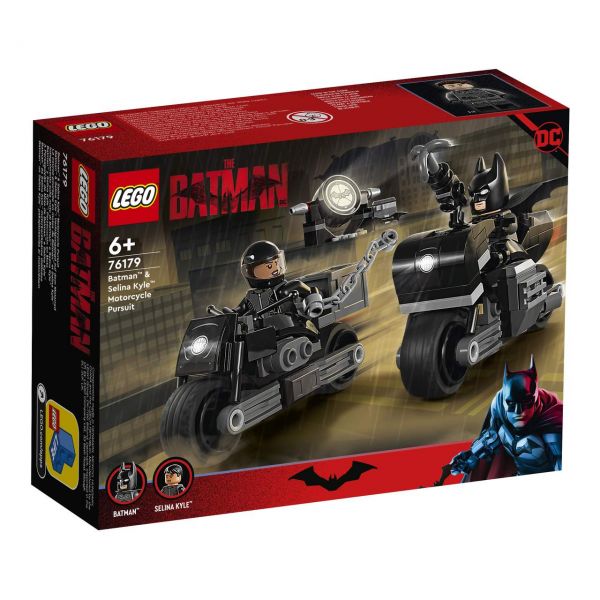 LEGO 76179 - DC Batman™ - Batman™ &amp; Selina Kyle™: Verfolgungsjagd auf dem Motorrad