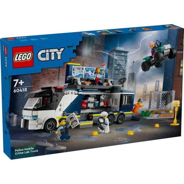 LEGO 60418 - City Polizei - Polizeitruck mit Labor