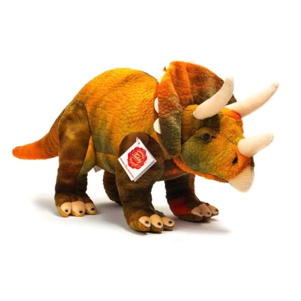 Teddy Hermann 945062 - Kuscheltier - Dinosaurier Triceratops, 42cm