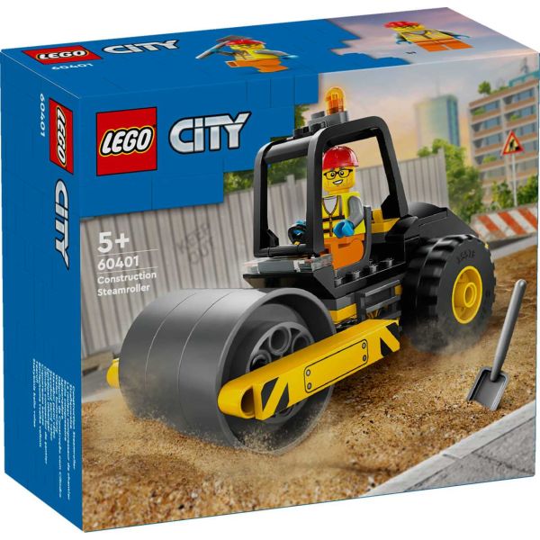 LEGO 60401 - City Fahrzeuge - Straßenwalze