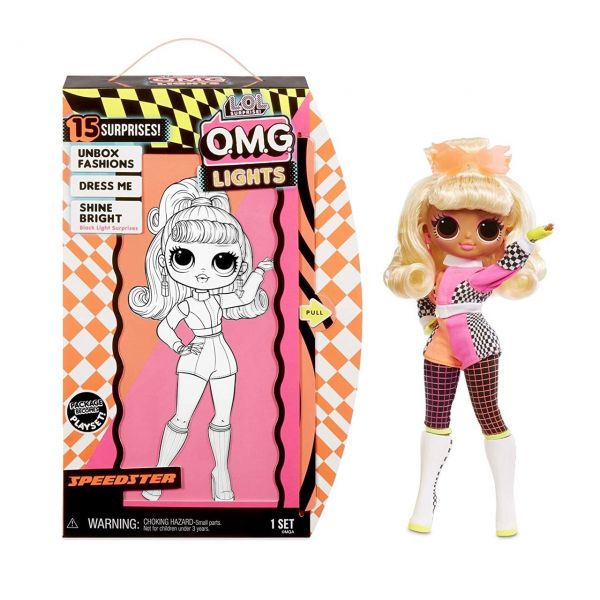 MGA 565161E7C - L.O.L. Surprise O.M.G. - Neon Doll, SPEEDSTER