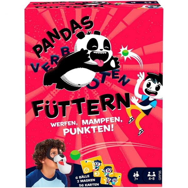 MATTEL GRF95 - Kinderspiel - Pandas füttern verboten