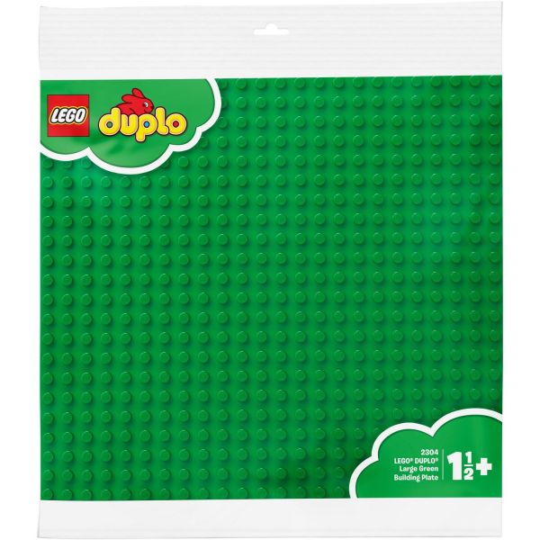 LEGO 2304 - Duplo - Große Bauplatte, grün