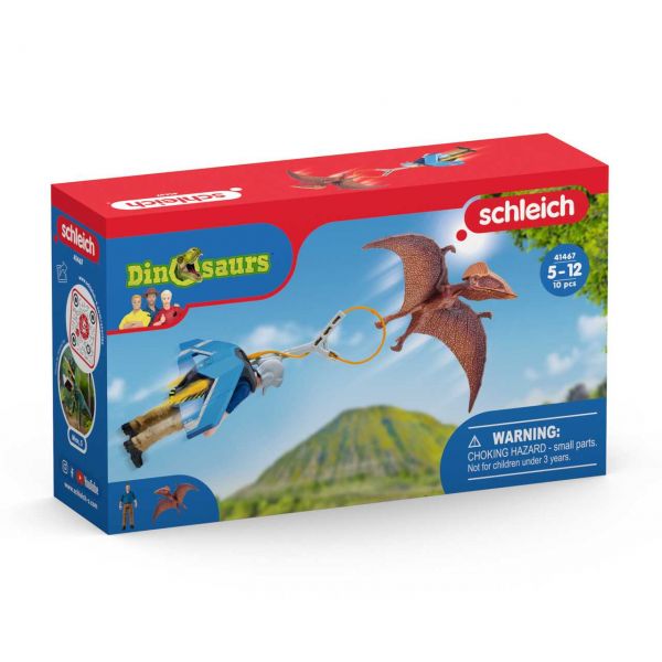 SCHLEICH 41467 - Dinosaurs - Jetpack Verfolgung, Version 2022