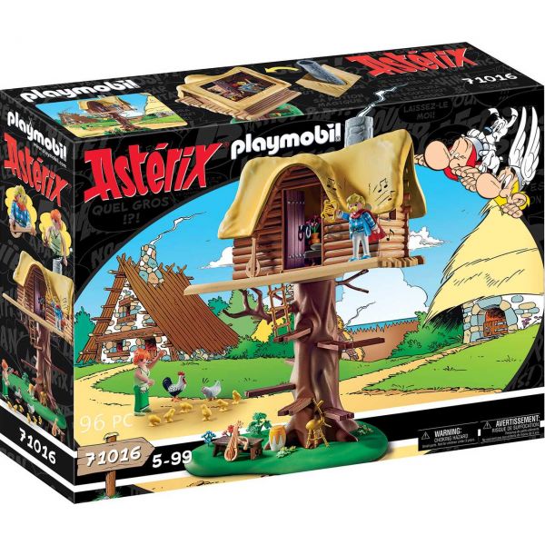 PLAYMOBIL 71016 - Asterix - Troubadix mit Baumhaus