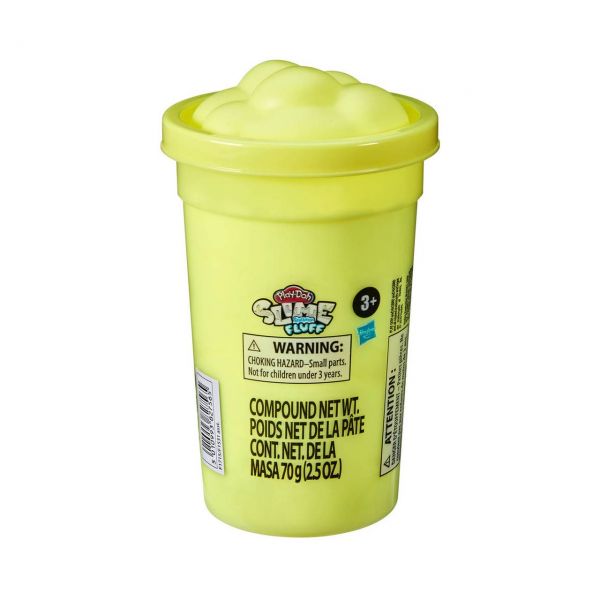 HASBRO F1715 - Play-Doh - Slime Fluff Megadose, NEON GELB