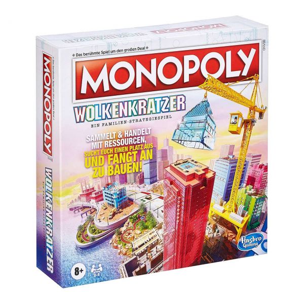 HASBRO F1696 - Gesellschaftsspiel - Monopoly Wolkenkratzer