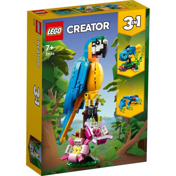 LEGO 31136 - Creator - Exotischer Papagei