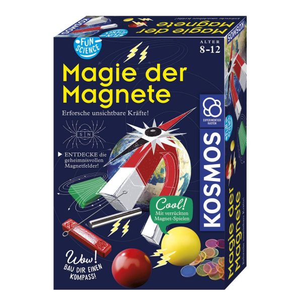 KOSMOS 654146 - Experimentierkasten - Fun Science, Magie der Magnete