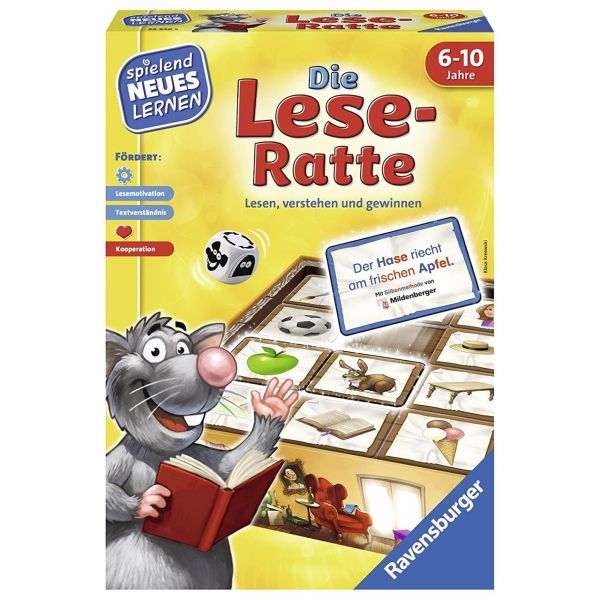 RAVENSBURGER 24956 - Spielend neues Lernen - Die Lese-Ratte