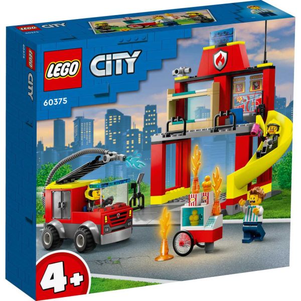 LEGO 60375 - City - Feuerwehrstation und Löschauto