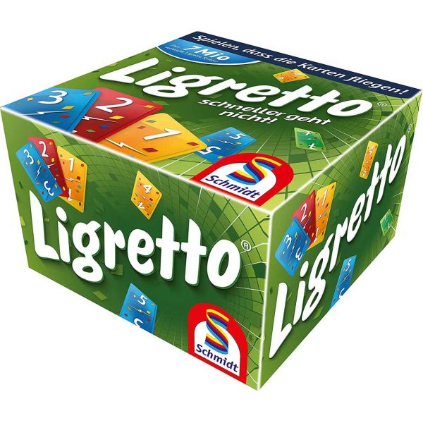SCHMIDT 1201 - Familienspiel - Ligretto® grün
