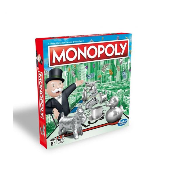 HASBRO C1009 - Gesellschaftsspiel - Monopoly Classic