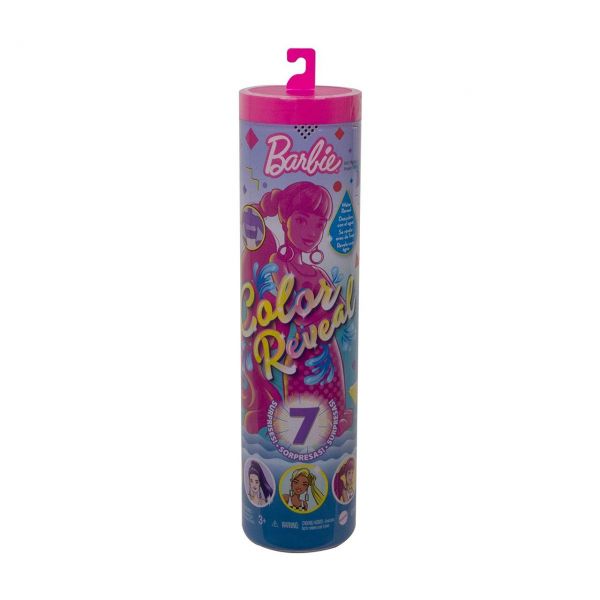 MATTEL GWC56 - Barbie Color Reveal - Mono-Neon Mix Puppe, 1 Stk.