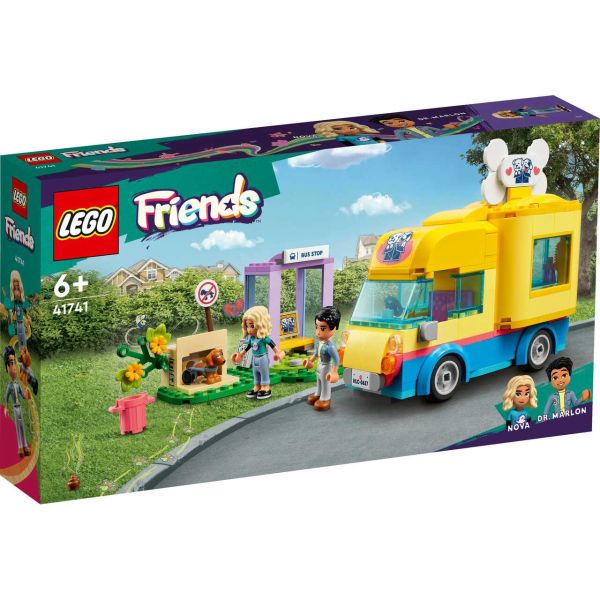 LEGO 41741 - Friends - Hunderettungswagen