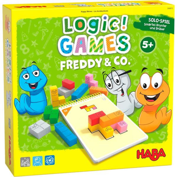 HABA 306815 - Lernspiel - Logic! GAMES, Freddy &amp; Co.
