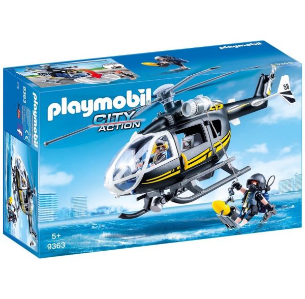 PLAYMOBIL 9363 - City Action SEK - SEK-Polizei-Helikopter