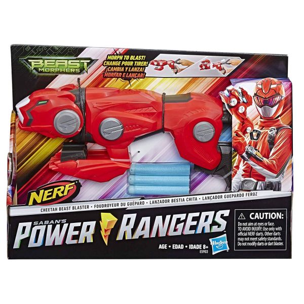 HASBRO E5903EU4 - NERF Power Rangers - Beast Morphers Geparden-Blaster