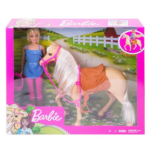 MATTEL FXH13 - Barbie - Pferd und Puppe