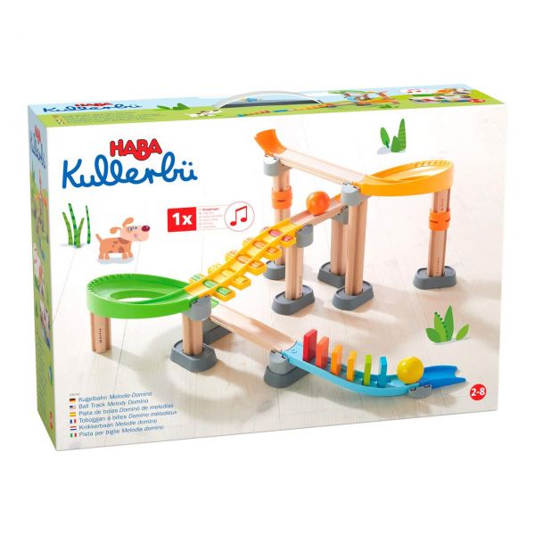 HABA 306744 - Kullerbü - Kugelbahn Melodie-Domino