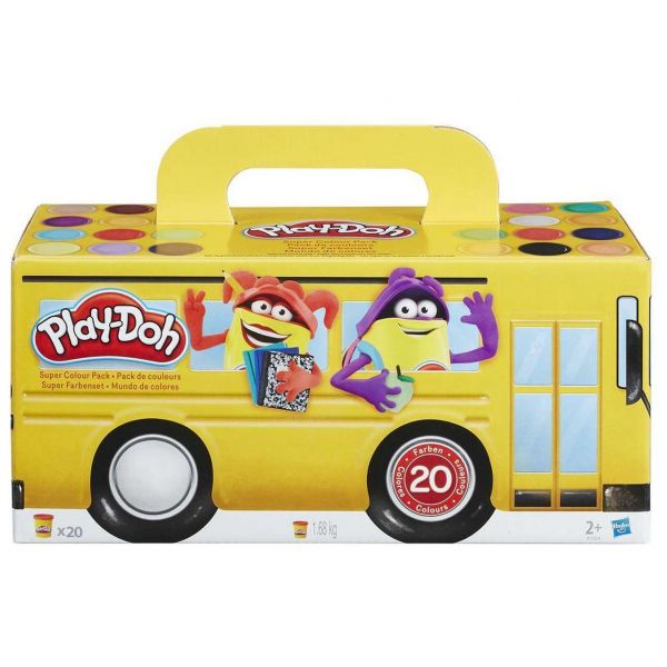 HASBRO A7924 - Play-Doh - Super Farbenset, 20er Pack