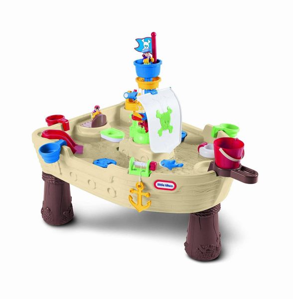 Little Tikes 633614 - Gartenspielzeug - Wasserspieltisch, Piratenschiff
