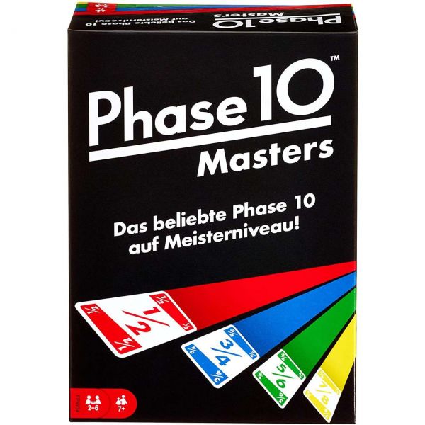 MATTEL FPW34 - Kartenspiel - Phase 10 Masters