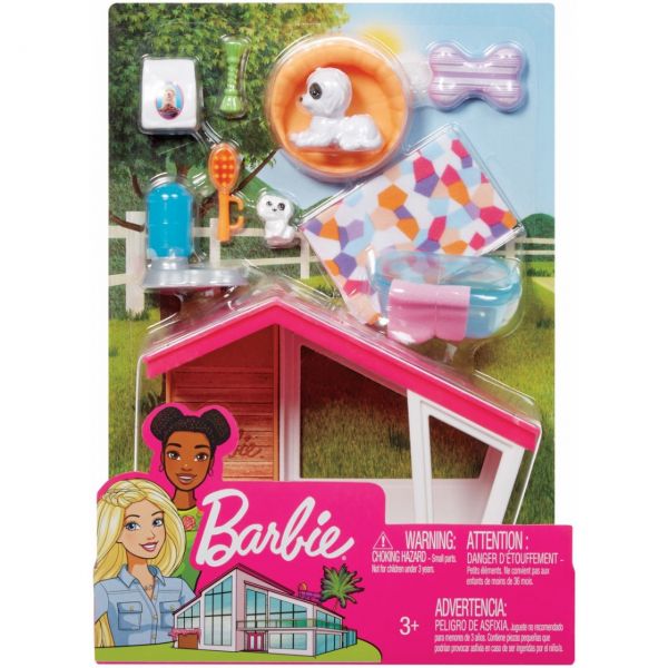 MATTEL FXG34 - Barbie - Möbel-Spielset Hundehütte