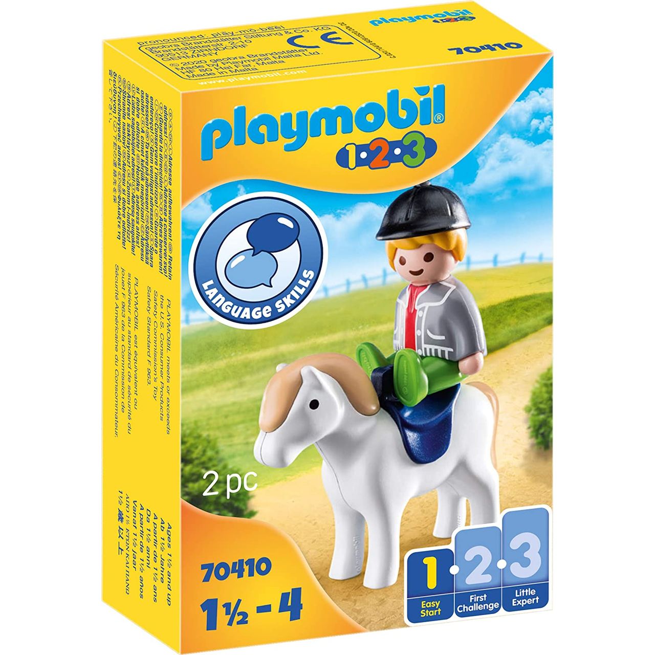 Playmobil 123 1 2 3 First Smile 1 X Bank Rot Sitzbank Spielplatz Zoo Bauernhof 