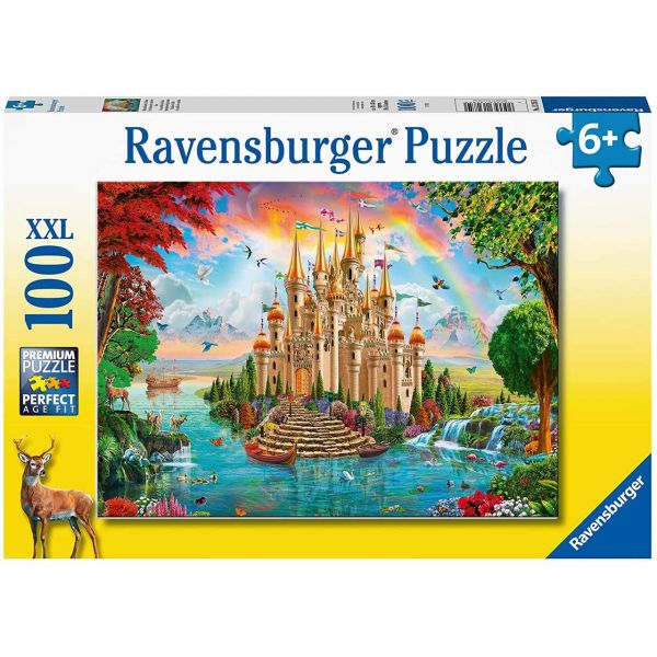 RAVENSBURGER 13285 - Puzzle - Märchenhaftes Schloss, 100 Teile XXL