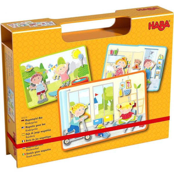HABA 305076 - Magnetspiel-Box - Kindergarten