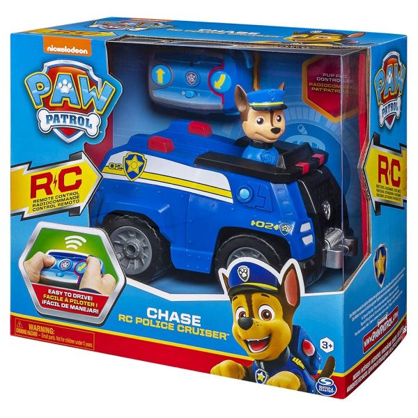 Spin Master 6054190 - Paw Patrol - Chase RC Police Cruiser