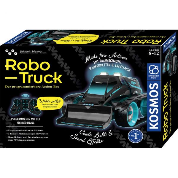 KOSMOS 621049 - Experimentierkasten - Robo-Truck, Der programmierbare Action-Bot