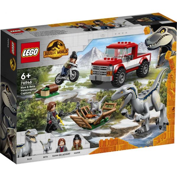 LEGO 76946 - Jurassic World™ - Blue &amp; Beta in der Velociraptor-Falle