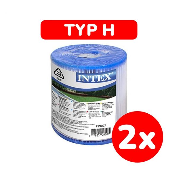 INTEX 29007 - Filterkartusche, Typ H, - 2Stück