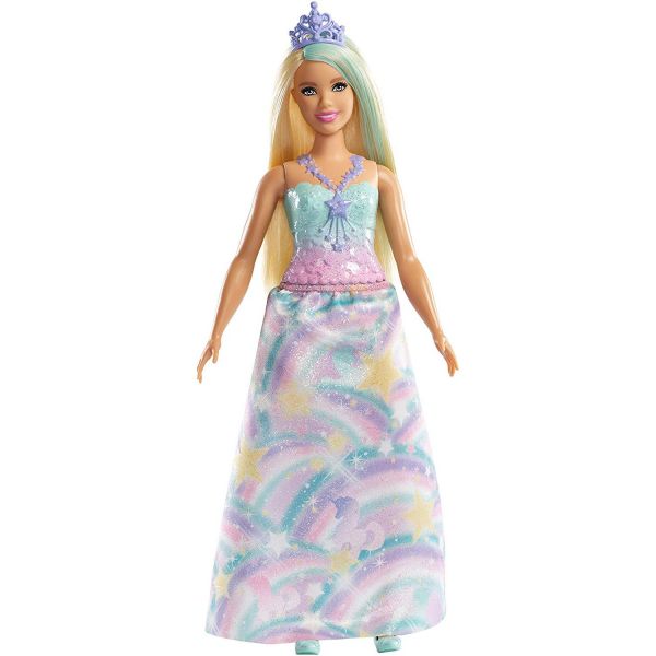 MATTEL FXT14 - Barbie Dreamtopia - Prinzessin Puppe mit blonden Haaren und Regen