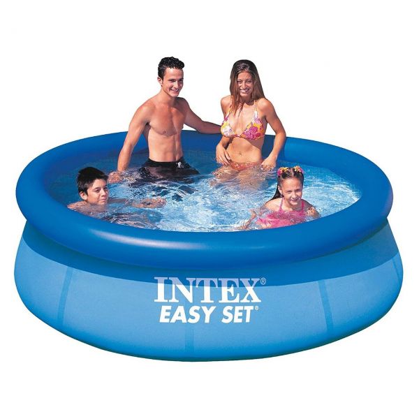 INTEX 28112GN - Pool - Easy Set Aufstellpool mit Filterpumpe, 244x76cm