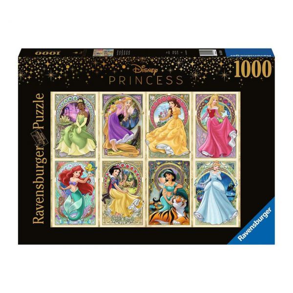RAVENSBURGER 16504 - Puzzle - Nouveau Art Prinzessinnen, 1000 Teile