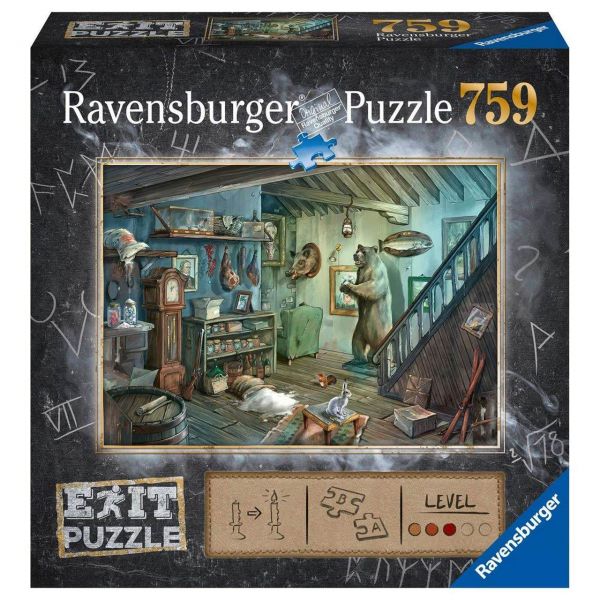 RAVENSBURGER 15029 - Puzzle - Exit 8: Im Gruselkeller, 759 Teile