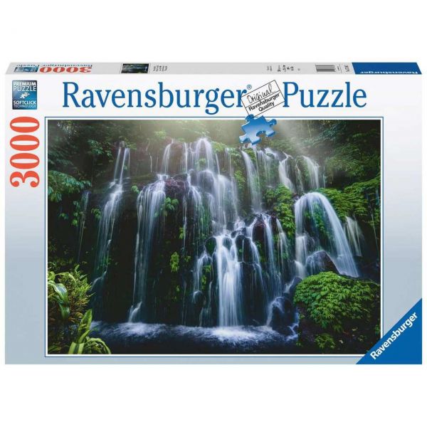 RAVENSBURGER 17116 - Puzzle - Wasserfall auf Bali, 3000 Teile
