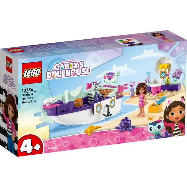LEGO 10786 - Gabby&#039;s Dollhouse - Meerkätzchens Schiff und Spa