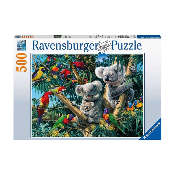 RAVENSBURGER 14826 - Puzzle - Koalas im Baum, 500 Teile