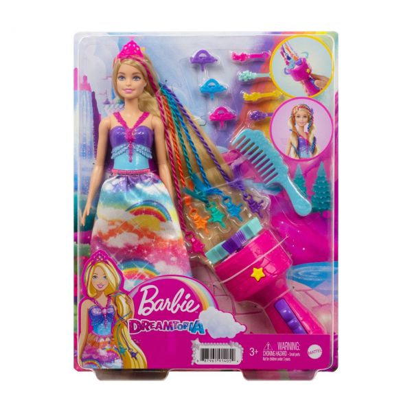 MATTEL GTG00 - Barbie Dreamtopia - Flechtspaß Prinzessin