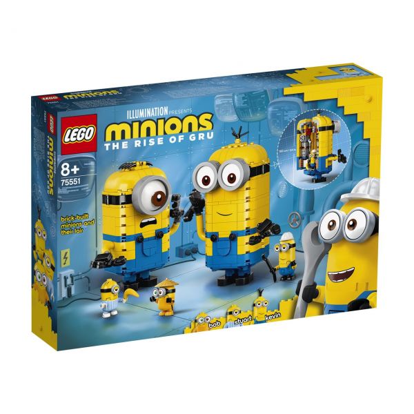 LEGO 75551 - Minions - Minions-Figuren Bauset mit Versteck