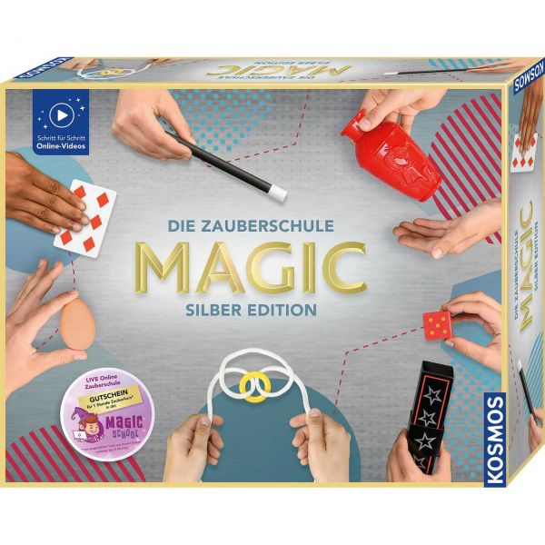 KOSMOS 601799 - Magic - Die Zauberschule MAGIC, Silber Edition
